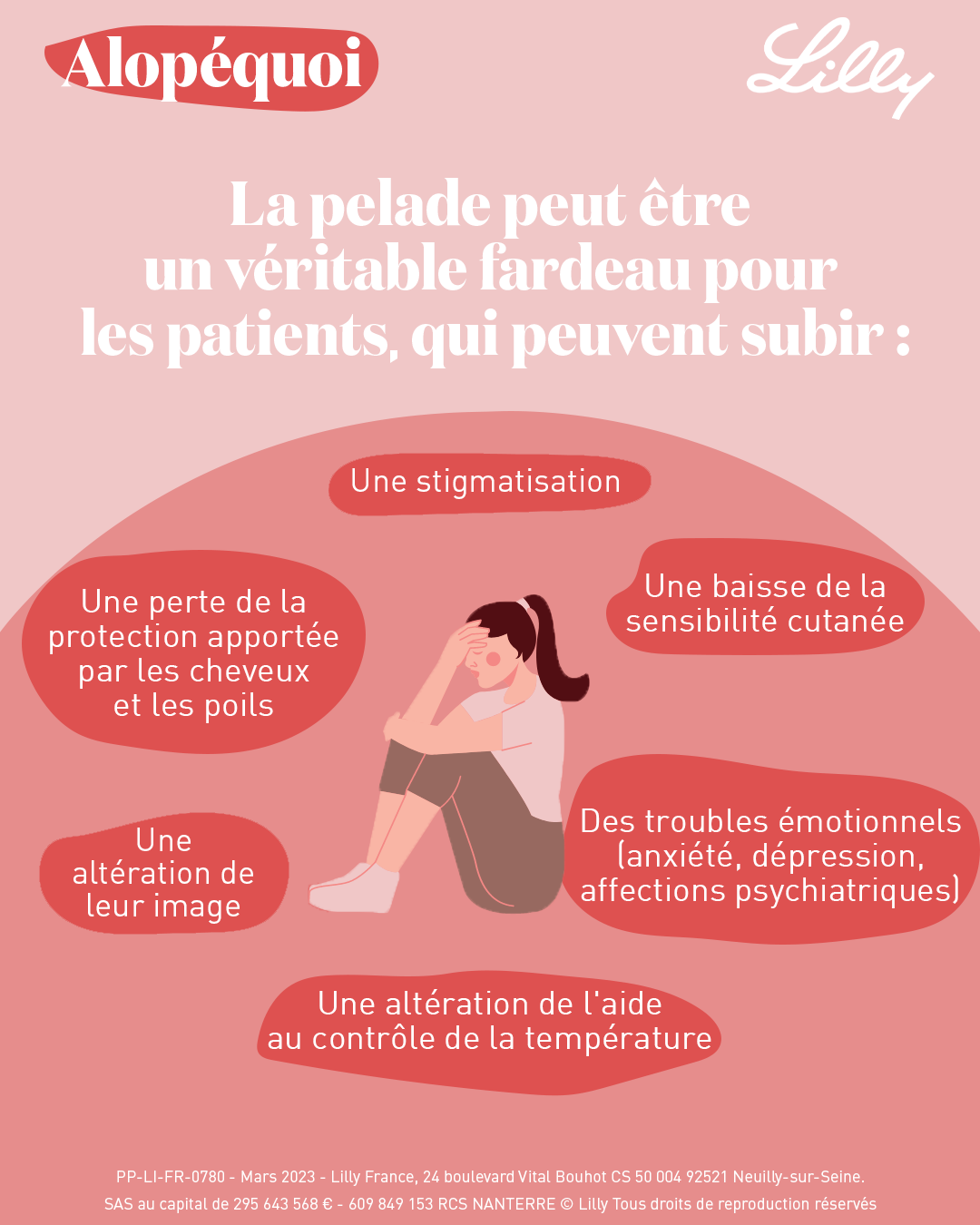 post insta fardeau pelade alopéquoi