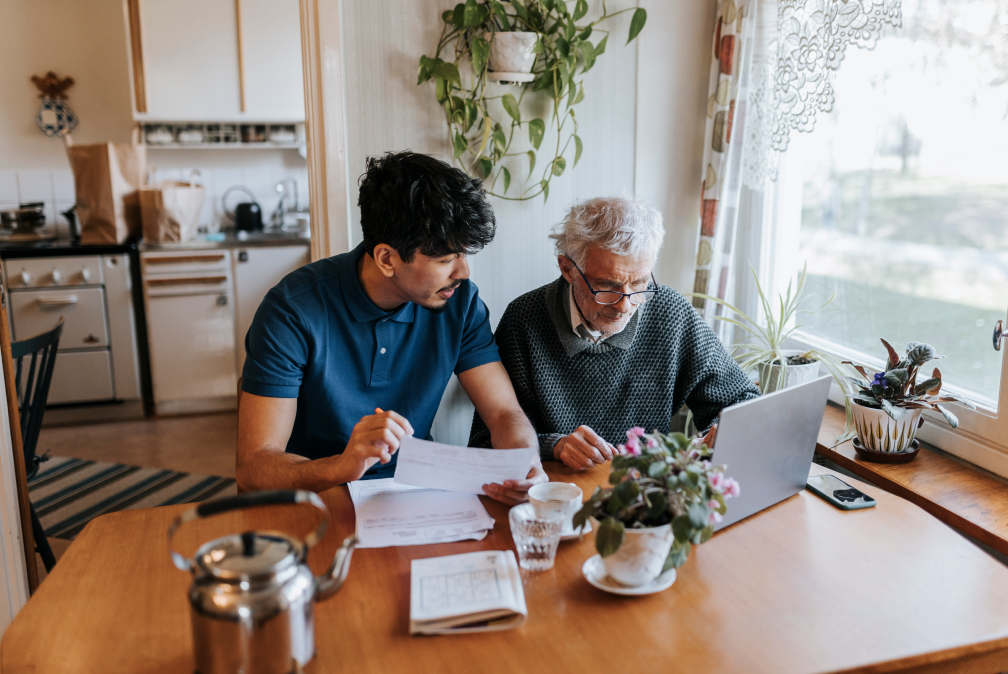 Accompagnement par une personne des services sociaux