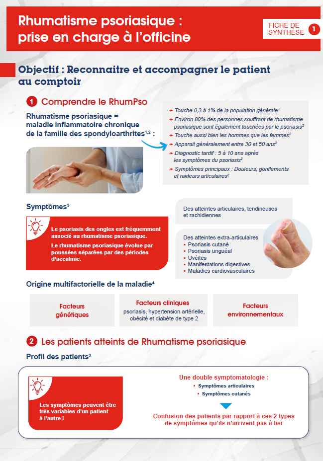 Rhumatisme Psoriasique prise en charge